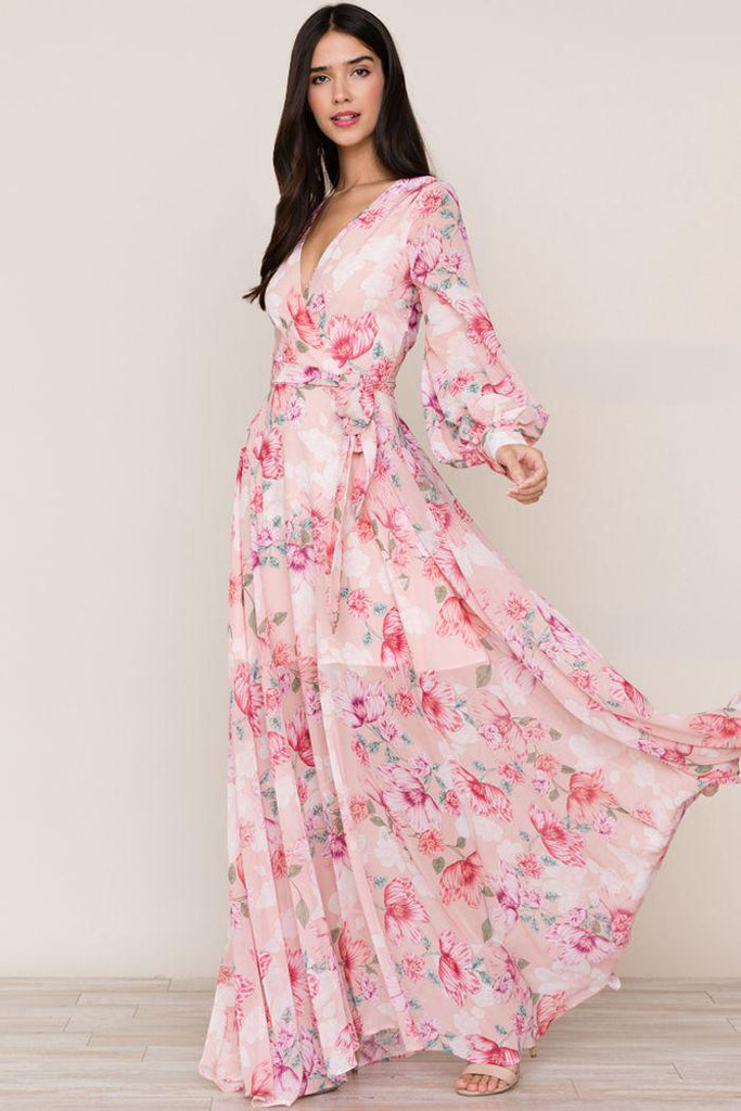 Cherry Blossom Maxi Dress by Yumi Kim ...